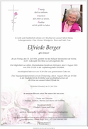 Elfriede Berger